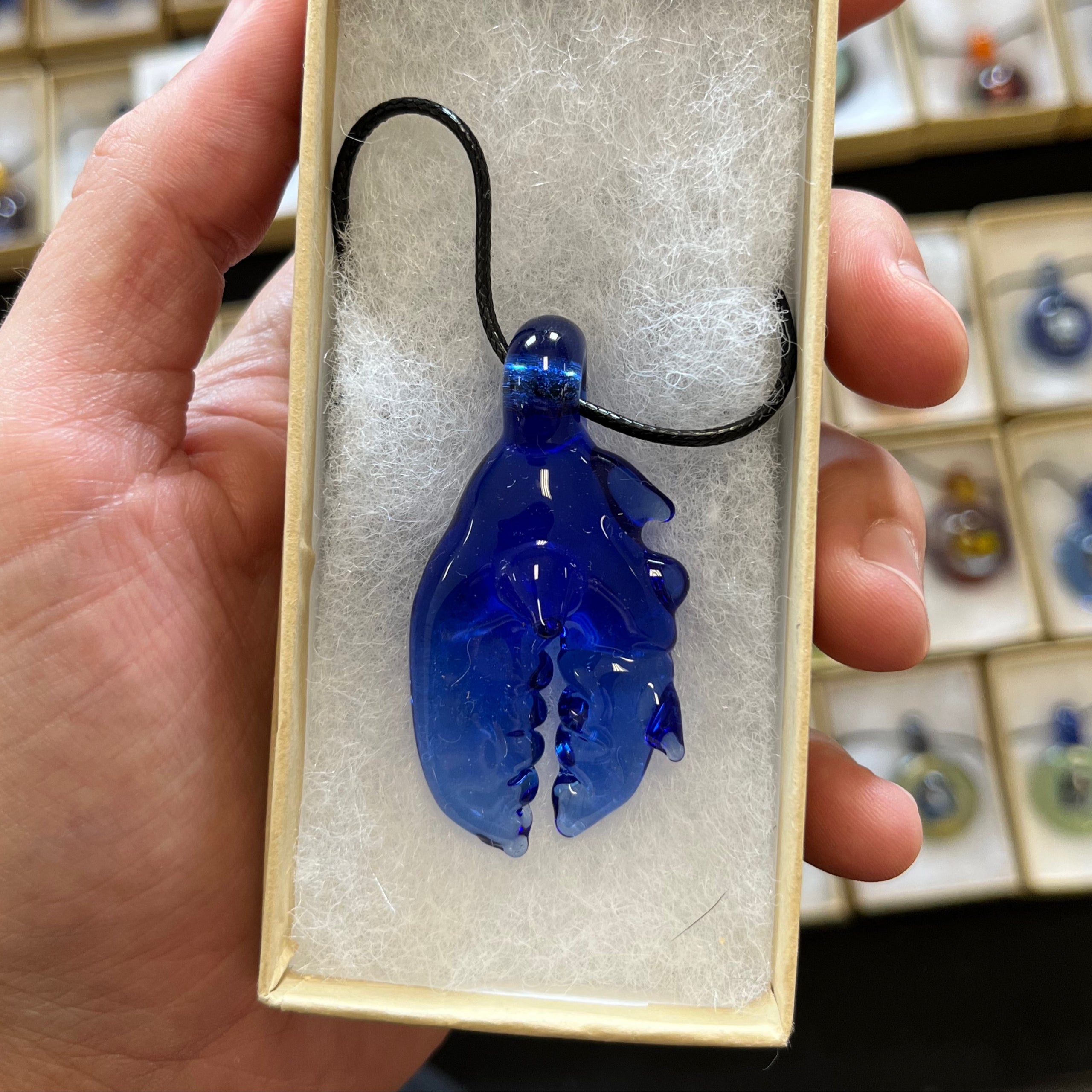Lobster claw pendant on sale